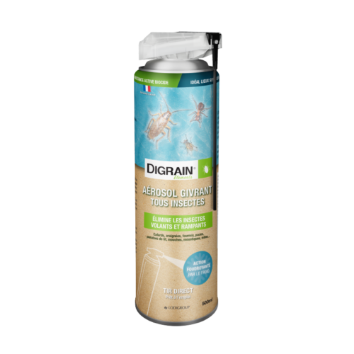DIGRAIN Eléments Aérosol Givrant Tous Insectes 500ml