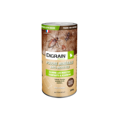 DIGRAIN Eléments Poudre Minérale Anti-Insectes 200g