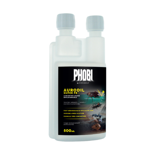 PHOBI Aurodil Super PB + 500ml Anti acariens, insectes volants et rampants
