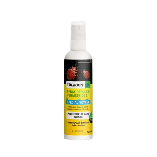 DIGRAIN Répulsif punaises de lit spécial voyage 100ml