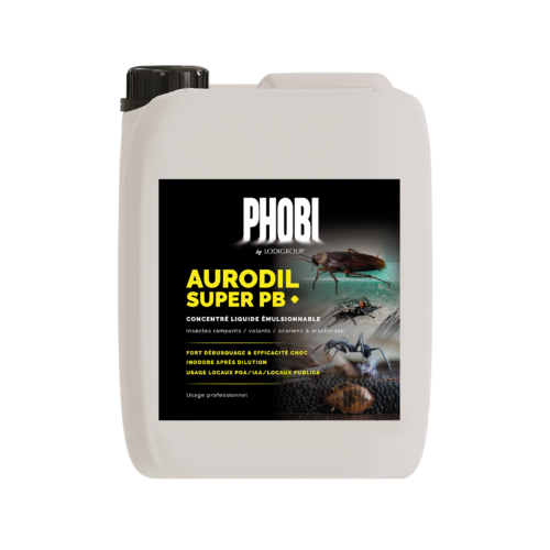 PHOBI Aurodil Super PB + 5L Anti acariens, insectes volants et rampants